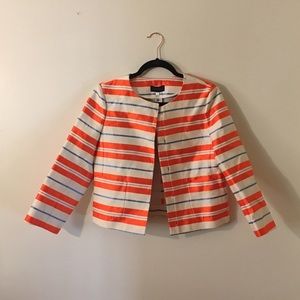 Vintage JCrew Striped Summer Blazer
